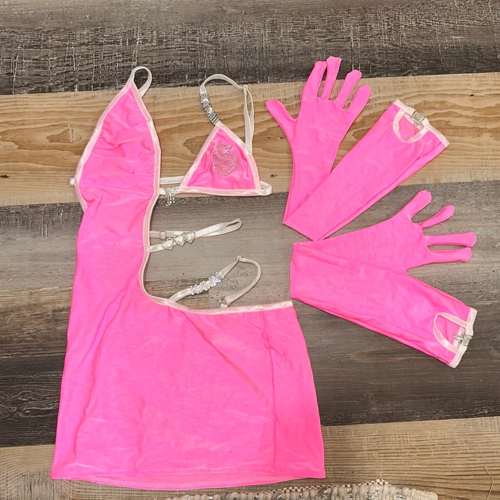 shay kawaii dolly pink dress✨